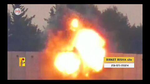 (EN Translated) Hiz-b-ullah Lebanon montage of attacks frrom July 16 to 23, 2024.