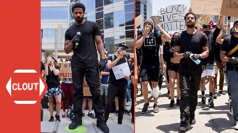 Michael B. Jordan Gives A Powerful Speech At Los Angeles Protest!