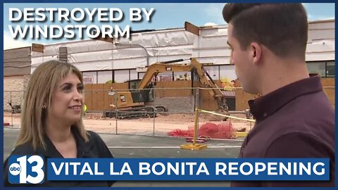 Destroyed Las Vegas La Bonita Supermarket to reopen in the fall, spokesperson says