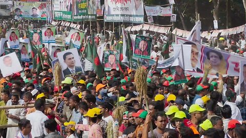 Bangladesh: Tens of thousands of BNP supporters rally in Sylhet defying government orders 19.11.2022