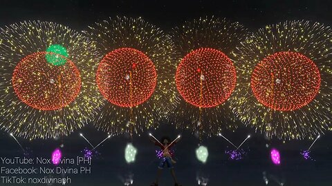 Fireworks Dancing to Drums of Liberation! FWsim Synchronized Display Overtaken x Drums of Liberation