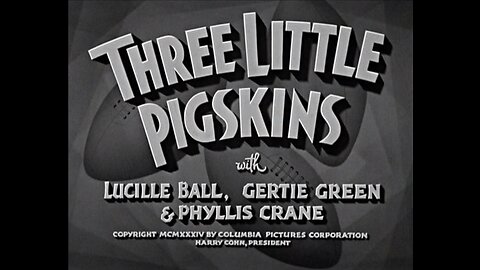 The Three Stooges - Three Little Pigskins