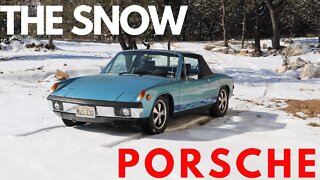 The Snow Porsche