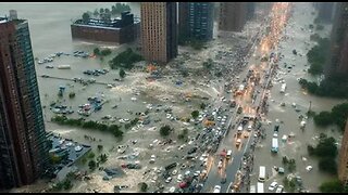 Apocalypse in New York! Monstrous flood in the largest city in the USA!