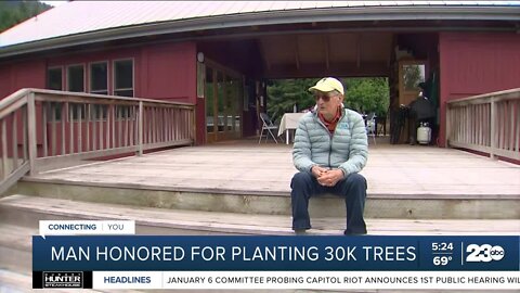 Positively 23ABC: Washington man honored for planting 30,000 tress