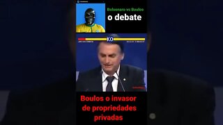 Bolsonaro vs Boulos o debate #shorts
