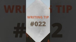 Writing Tip No. 22 - Vocabulary #shorts #writingtips #writingtip