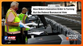 Biden Pushes Paid Leave for Bureaucrats (Democrats) to Work at Polling Places | TIPPING POINT 🟧