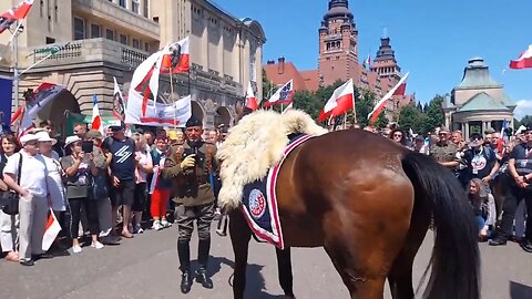 X Wiec Kamracki Dmowski na Wawel przez Szczecin - Olszański, Osadowski NPTV (29.06.2024)