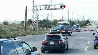 Train Hits Vehicle On Railroad