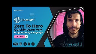 ChatGPT - How To Quickly Learn Any Programming Language