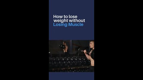 How to lose weight without losing muscle | lose weight without dieting