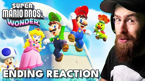 Super Mario Bros Wonder ENDING REACTION!