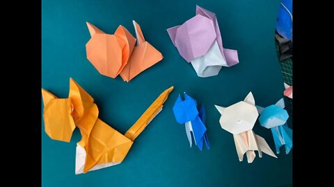 (Live) Thought process for creating the origami cat