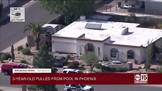 3-year-old in extremely critical after being pulled from pool