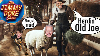 Harry Sissy & Olga Nestrova lie about Obama/Biden herding video⨳Barack Obama had to herd Genocide Joe Biden off stage▮The Jimmy Dore Show
