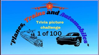 "Planes Trains and Automobiles Trivia Puzzle 1 of 100