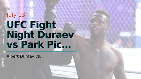 UFC Fight Night Duraev vs Park Picks and Predictions: Carbon Copy Combatants