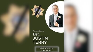 Procession for fallen Metro Detective Justin Terry to take place on Monday