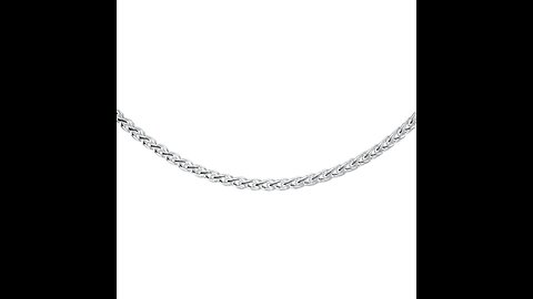 Amanda Rose Collection Sterling Silver Diamond Palm Tree Pendant-Necklace on an 18 inch Chain