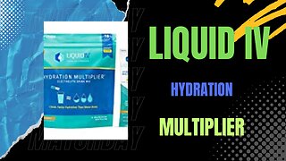 LIQUID IV HYDRATION MULTIPLIER SEABERRY - Hydration Powder Packets - Hydration supplement - My Take!