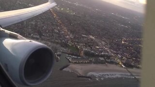 [Engine view] Cathay Pacific A330 takeoff at Adelaide