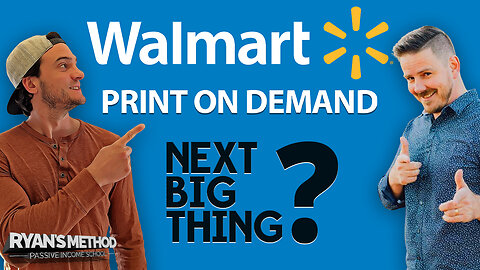 Is Walmart Print on Demand the Next Big Thing? w/ Travis