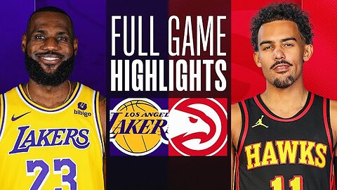 NBA - Hawks vs Lakers 138 - 122 Highlights