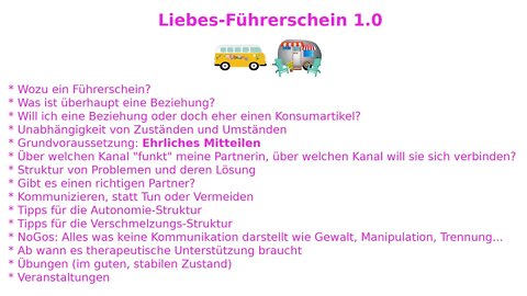 ❤ Liebes-Führerschein 1.0