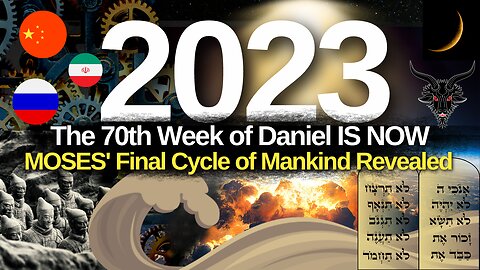 2023 'End of Mankind' Prophecy of Moses (Daniel's 70 Weeks AND Revelation UNLOCKED)