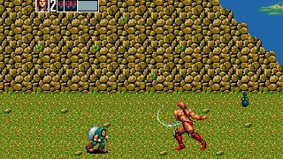 Golden Axe III (Mega Drive / Genesis) Hard, No Miss