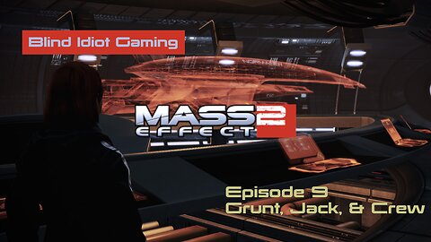 Blind Idiot plays - Mass Effect 2 LE | pt. 9 - Grunt, Jack, & Crew | No Commentary | insanity