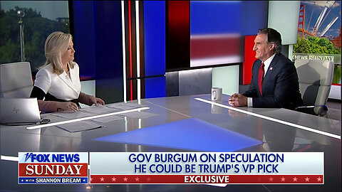 Doug Burgum: Americans Should Be 'Grateful' To Have A Private Sector Candidate Like Trump