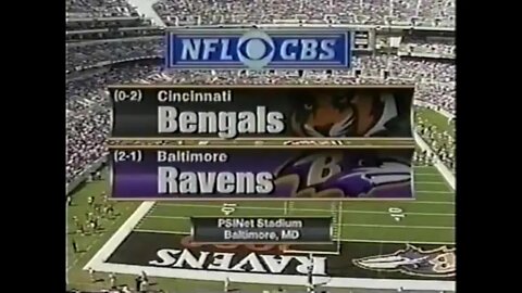 2000-09-24 Cincinnati Bengals vs Baltimore Ravens
