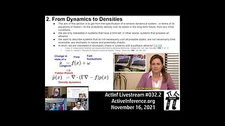 ActInf Livestream #032.2 ~ "Stochastic Chaos and Markov Blankets"