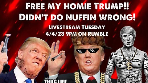 FREE MY HOMIE TRUMP! He ain’t do Nuffin Wrong!