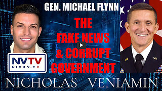 Gen. Michael Flynn Discusses The Fake News & Corrupt Government with Nicholas Veniamin