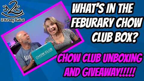 What's in a Keto Chow Club Box? | Win a free keto chow club box