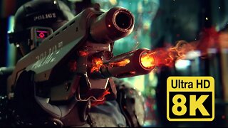 Cyberpunk 2077 - Teaser Trailer 8K (Remastered with Neural Network AI)