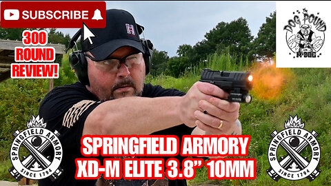 SPRINGFIELD ARMORY XD-M ELITE OSP COMPACT 10MM 300 ROUND REVIEW!