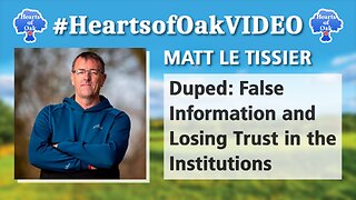 Matt Le Tissier - Duped: False Information and Losing Trust in the Institutions