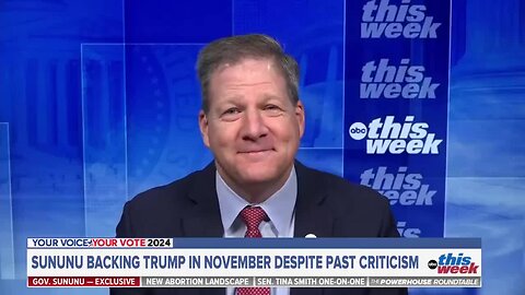 GOP Gov. Sununu Stands by Jan. 6 Criticism of Trump, But Believes Convictions Wouldn’t Be Disqualifying