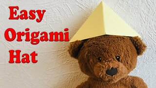 Easy Origami Hat