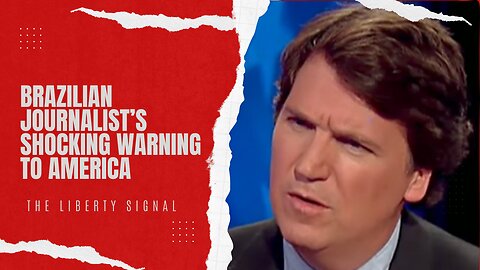 Brazilian Journalist's Shocking Warning to America | Tucker Carlson Interview