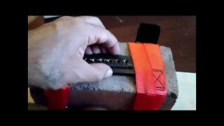 Repairing a broken acoustic guitar bridge with Piezo pick-up Part 3