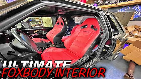 Quite possibly the ULTIMATE fox body mustang interior upgrade!