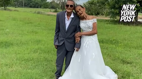 65 years later: Bride and groom finally take wedding photos