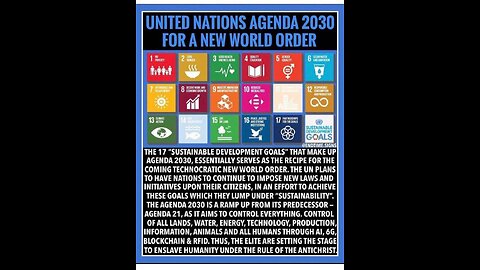 AGENDA 2030, LOOKING AT IT WITHOUT THE WRAPPING PAPER & SALES PITCH