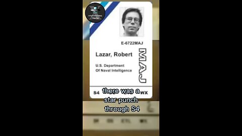 Bob Lazar explaining S4 and his badge as an employee for Area51 #boblazar #uap #ufo #ufology #area51