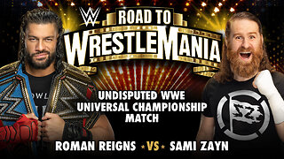 WWE Announce ROMAN REIGNS v. SAMI ZAYN WWE UNIVERSAL CHAMPIONSHIP Rematch In TORONTO : OFF THE CUFF